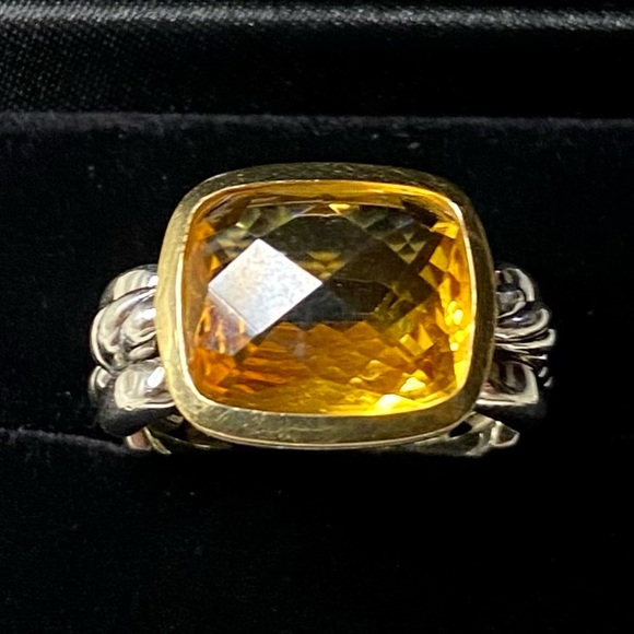 David Yurman Limited Edition Citrine Wheaton Ring - Picture 14 of 16